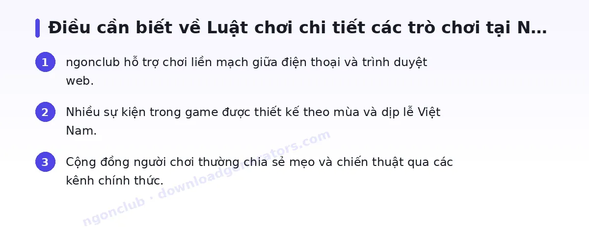 Những điều cần biết về ngonclub