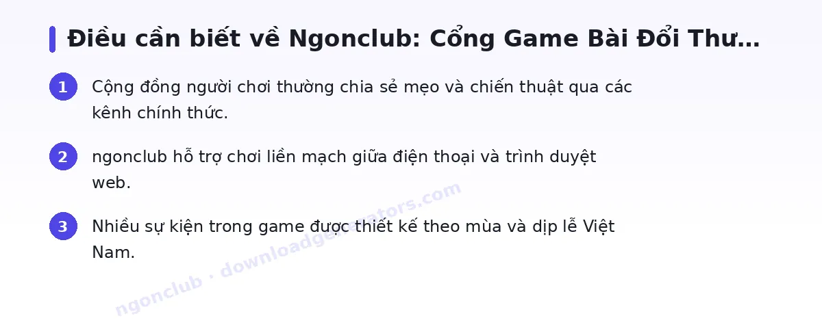 Những điều cần biết về ngonclub