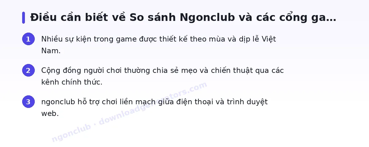 Những điều cần biết về ngonclub